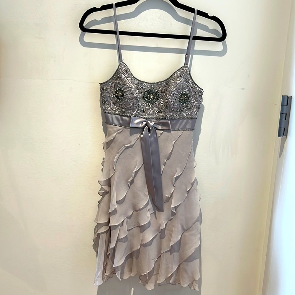 Sue Wong Beaded Cocktail Dress
